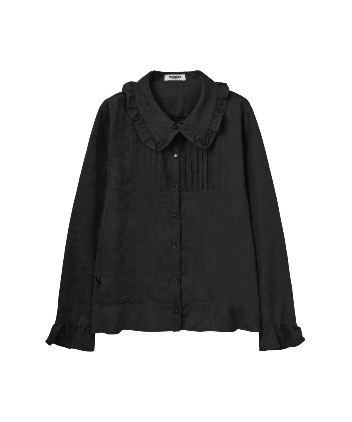 구월십일(GUWOLSIBIL) 26AT Version Bohemian Shirt Black