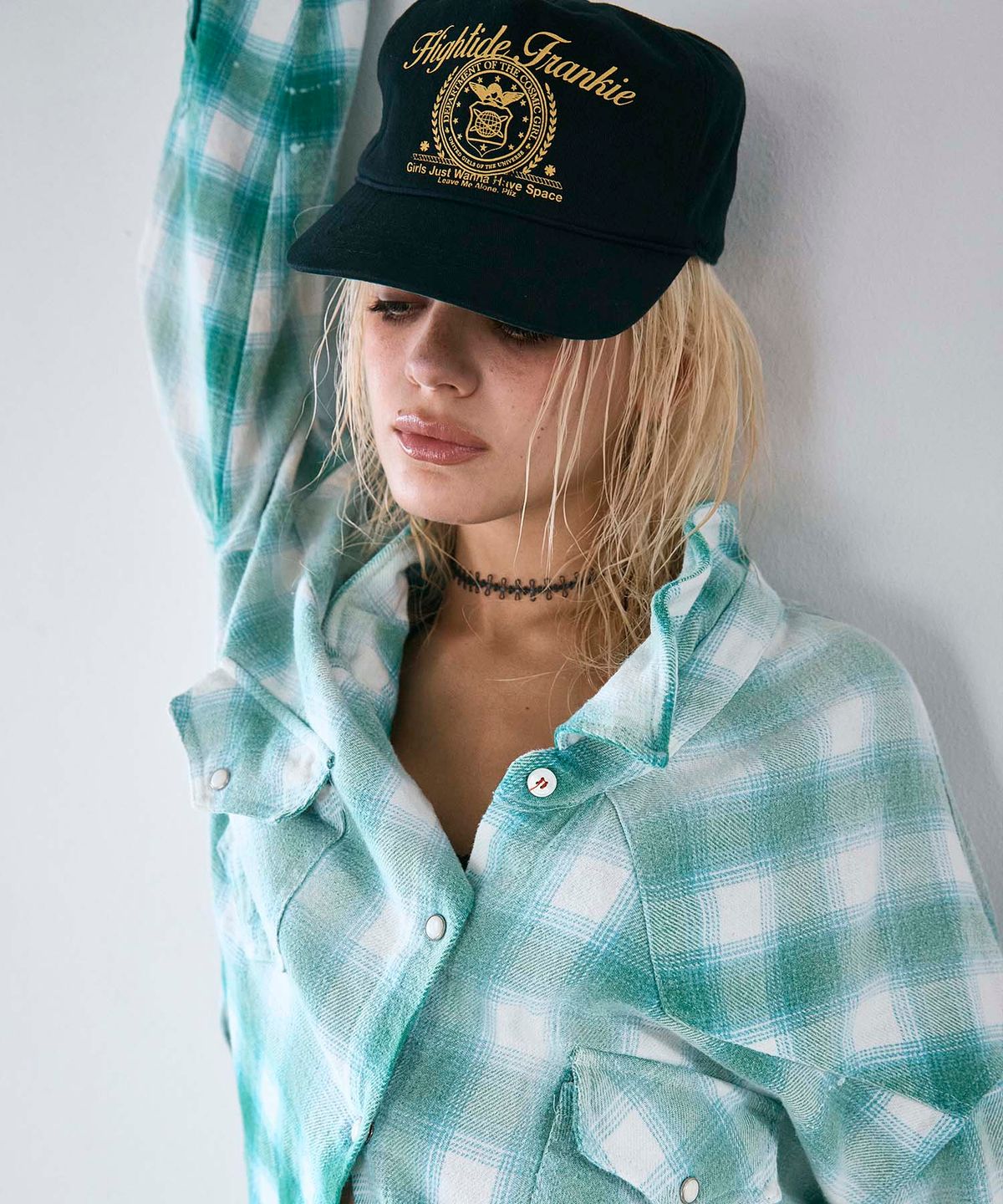 하이타이드 프랭키(HIGHTIDEFRANKIE) Leave Me Alone Cap Navy