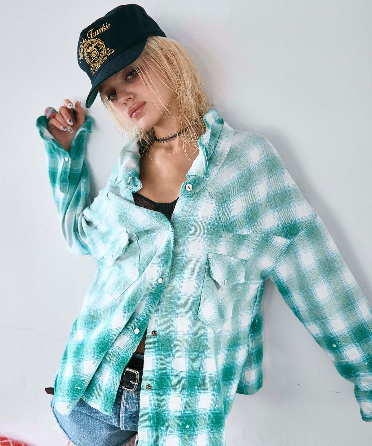 하이타이드 프랭키(HIGHTIDEFRANKIE) Leave Me Alone Cap Navy