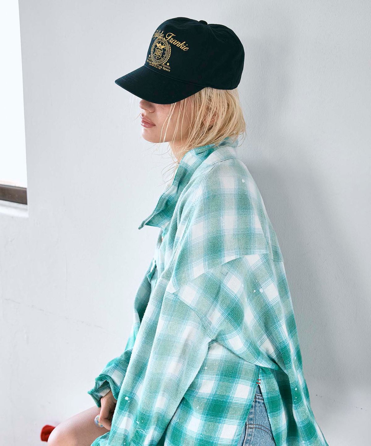 하이타이드 프랭키(HIGHTIDEFRANKIE) Leave Me Alone Cap Navy