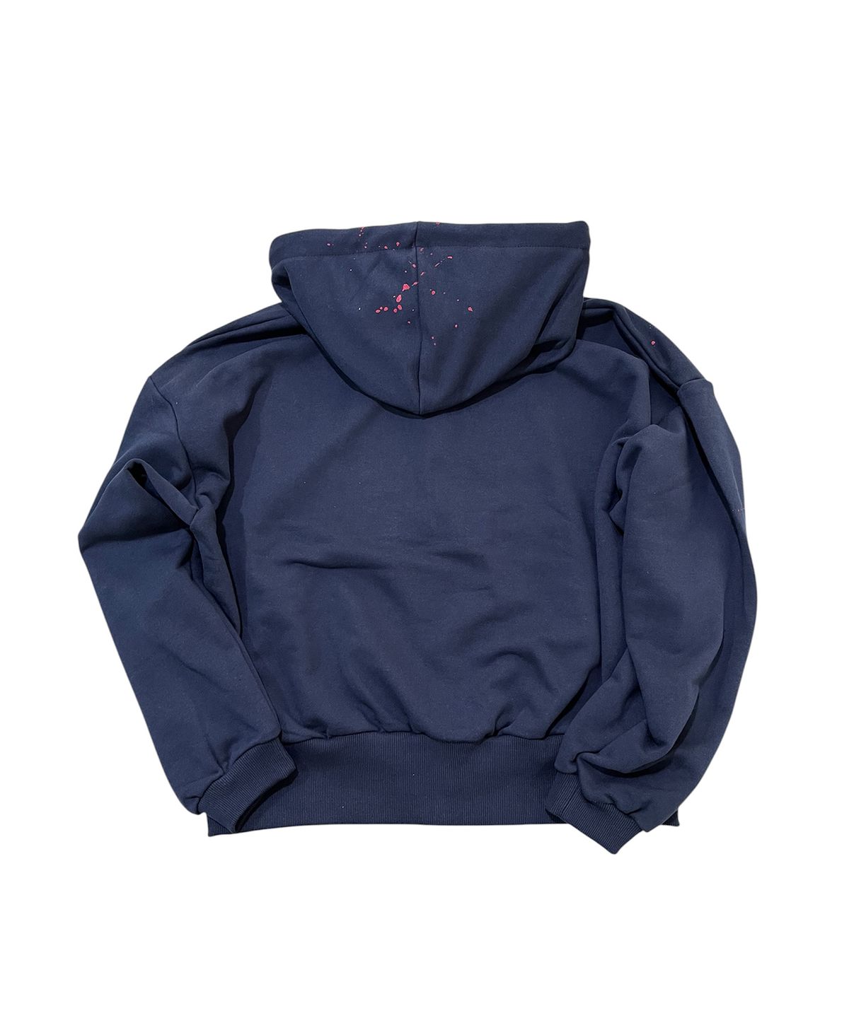 스케이터락(SK8ER ROCK) Splash Varsity Sweat Zip Hoodie (navy)