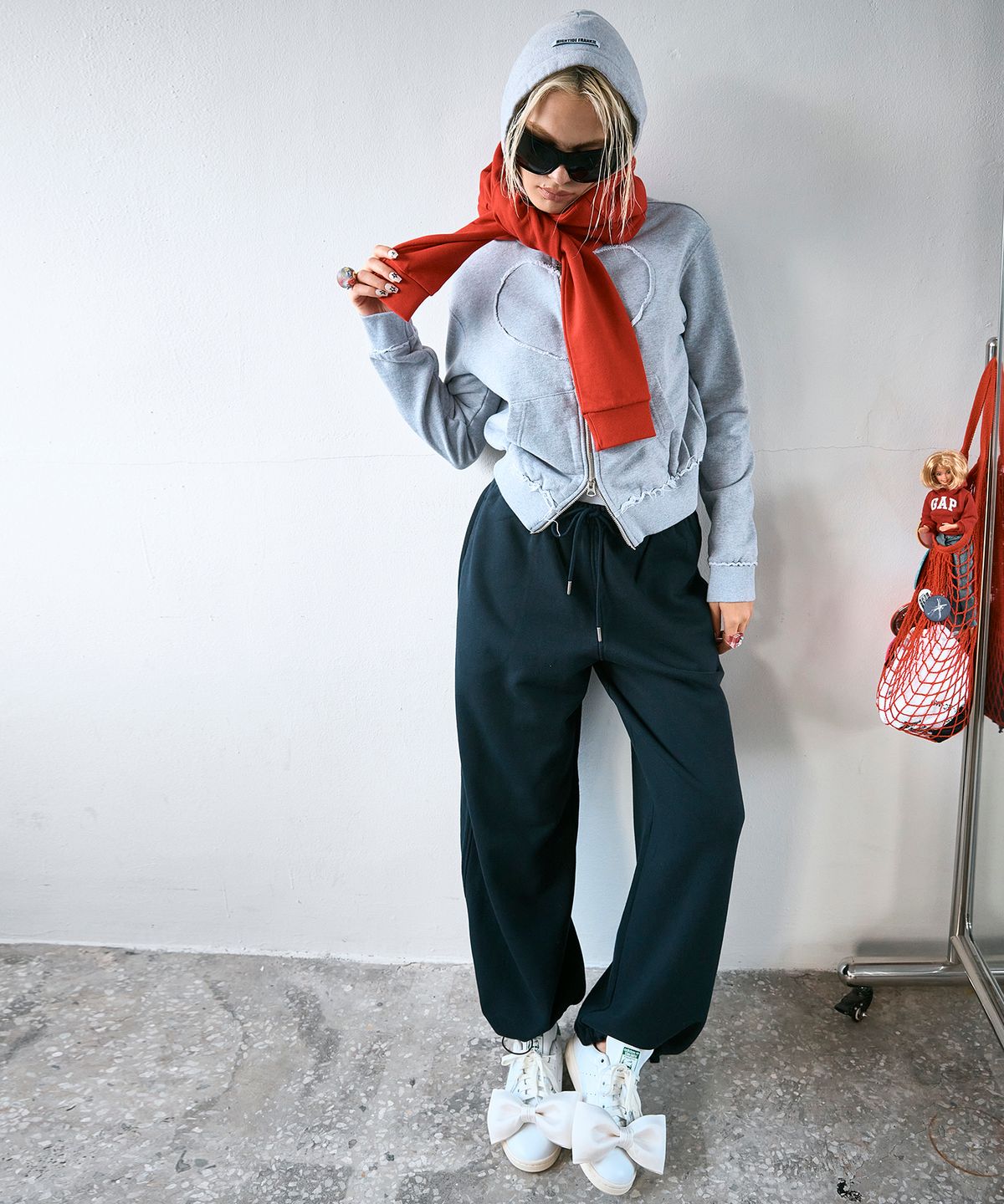 하이타이드 프랭키(HIGHTIDEFRANKIE) Cosmic Uniform String Pants Navy