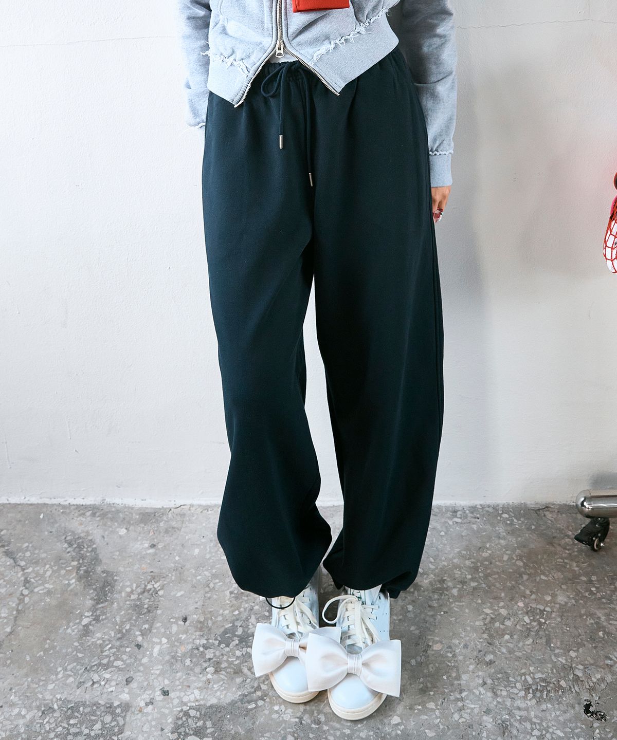 하이타이드 프랭키(HIGHTIDEFRANKIE) Cosmic Uniform String Pants Navy