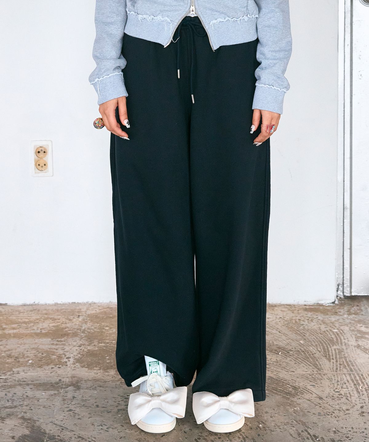 하이타이드 프랭키(HIGHTIDEFRANKIE) Cosmic Uniform String Pants Navy