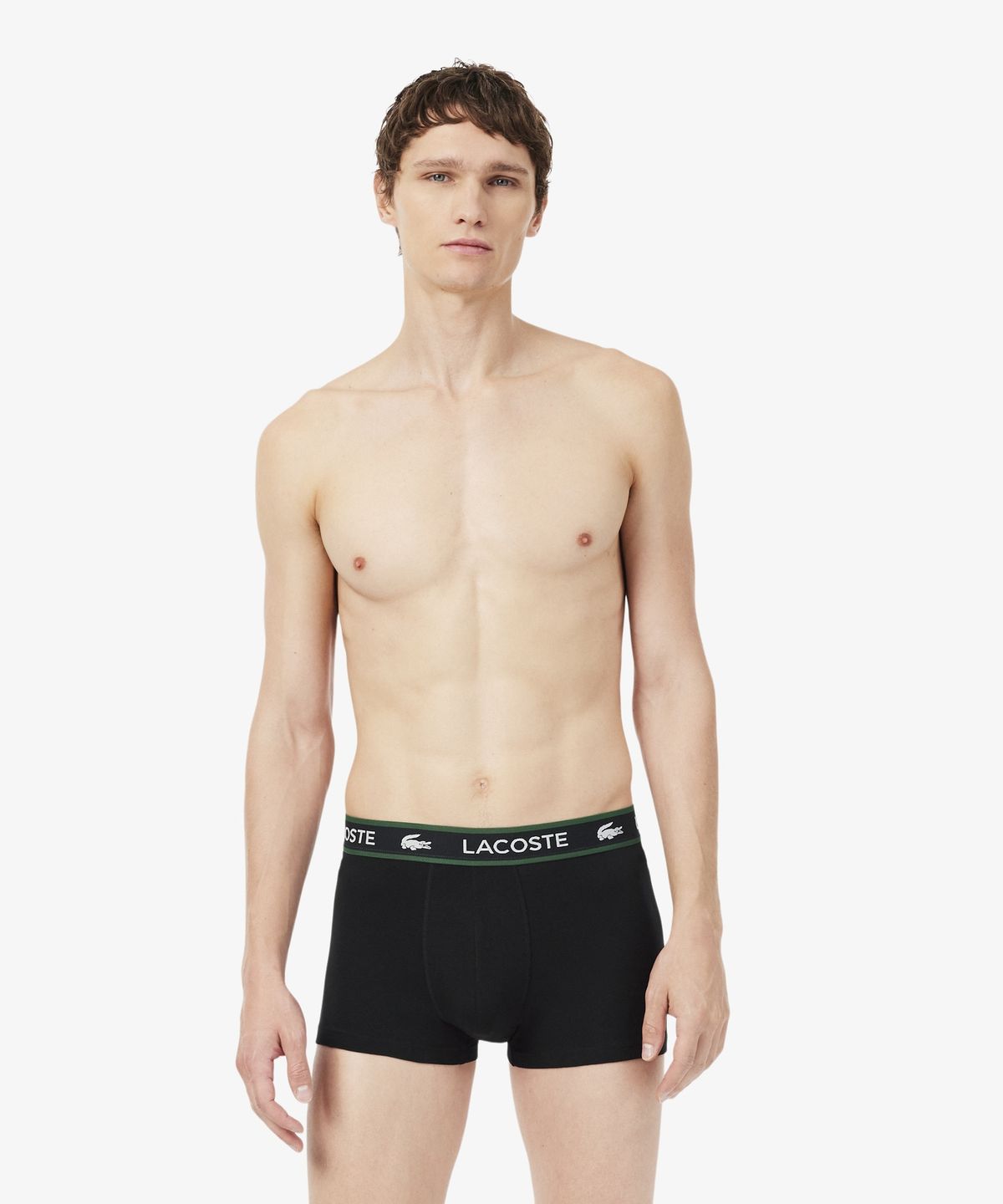 라코스테(LACOSTE) 남성 그린 라인 남성 브리프 3PACK 5H0923-56N 031