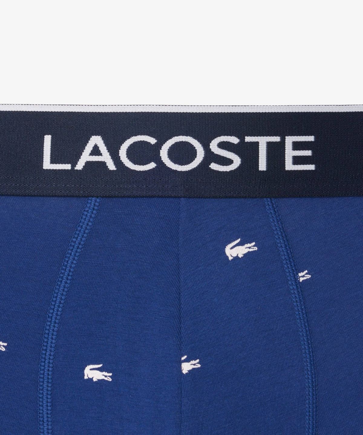 라코스테(LACOSTE) 남성 미니크록 남성 브리프 3PACK 5H1299-56N W3T