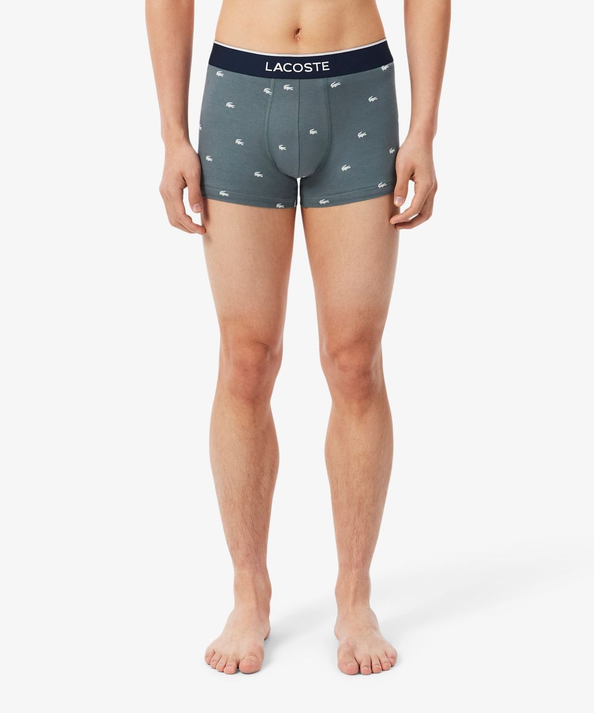 라코스테(LACOSTE) 남성 미니크록 남성 브리프 3PACK 5H1299-56N RMH