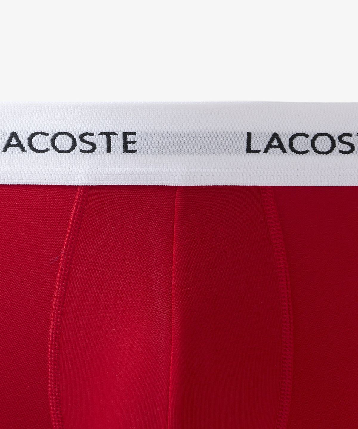 라코스테(LACOSTE) 남성 화이트 밴드 남성 브리프 3PACK 5H5150-56N 9QI
