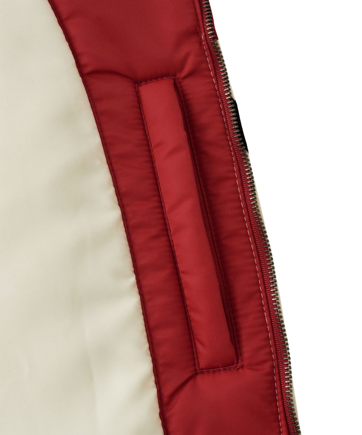 핍스 모터사이클(PHYPS MOTORCYCLE) Nylon Racing Patch Blouson Jacket Red