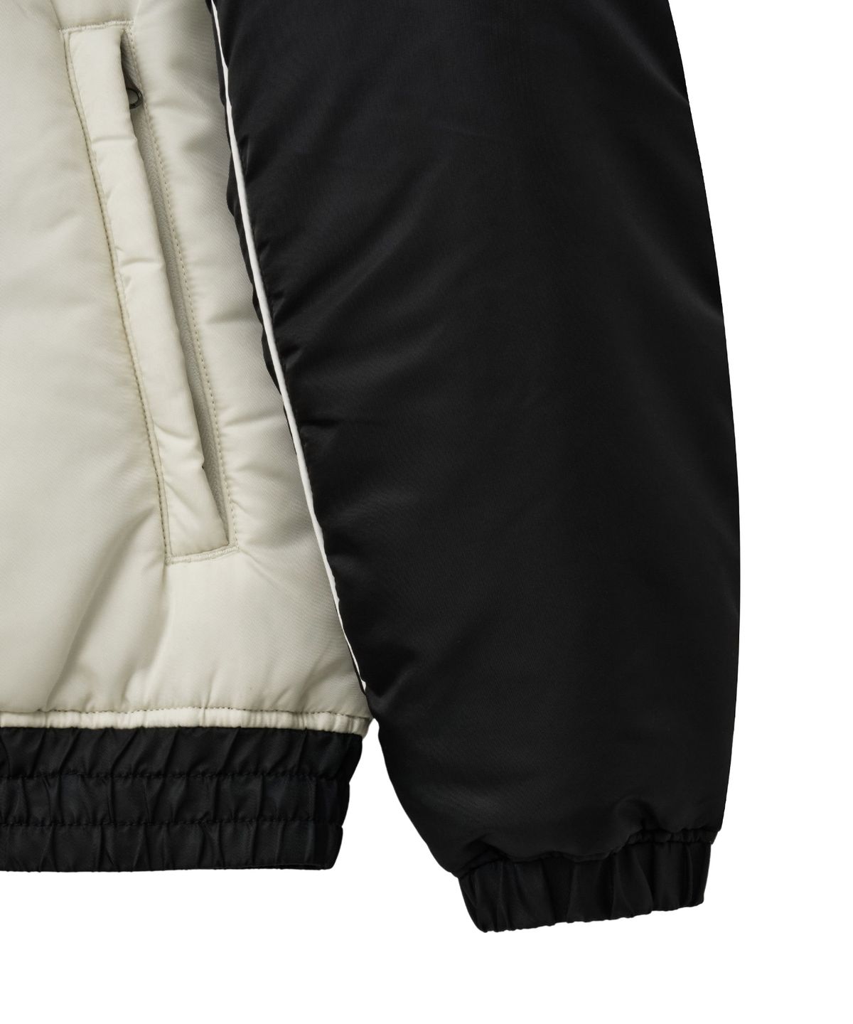 핍스 모터사이클(PHYPS MOTORCYCLE) Nylon Racing Patch Blouson Jacket Black