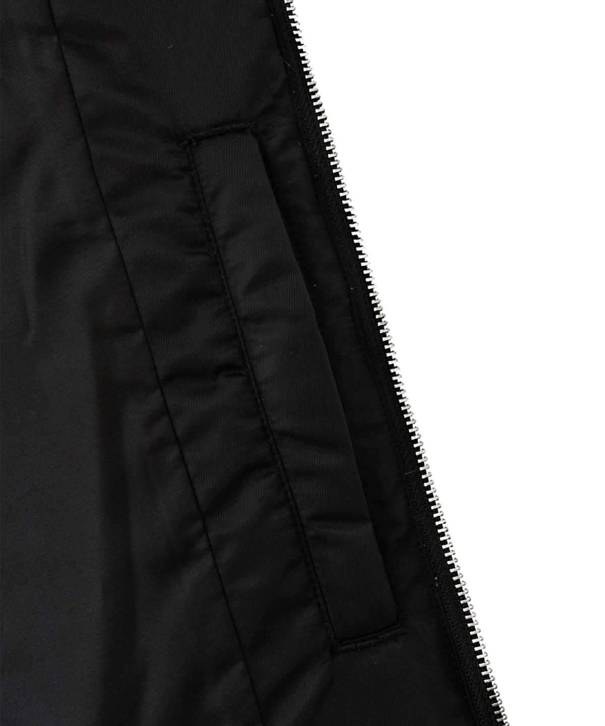핍스 모터사이클(PHYPS MOTORCYCLE) Nylon Racing Patch Blouson Jacket Black