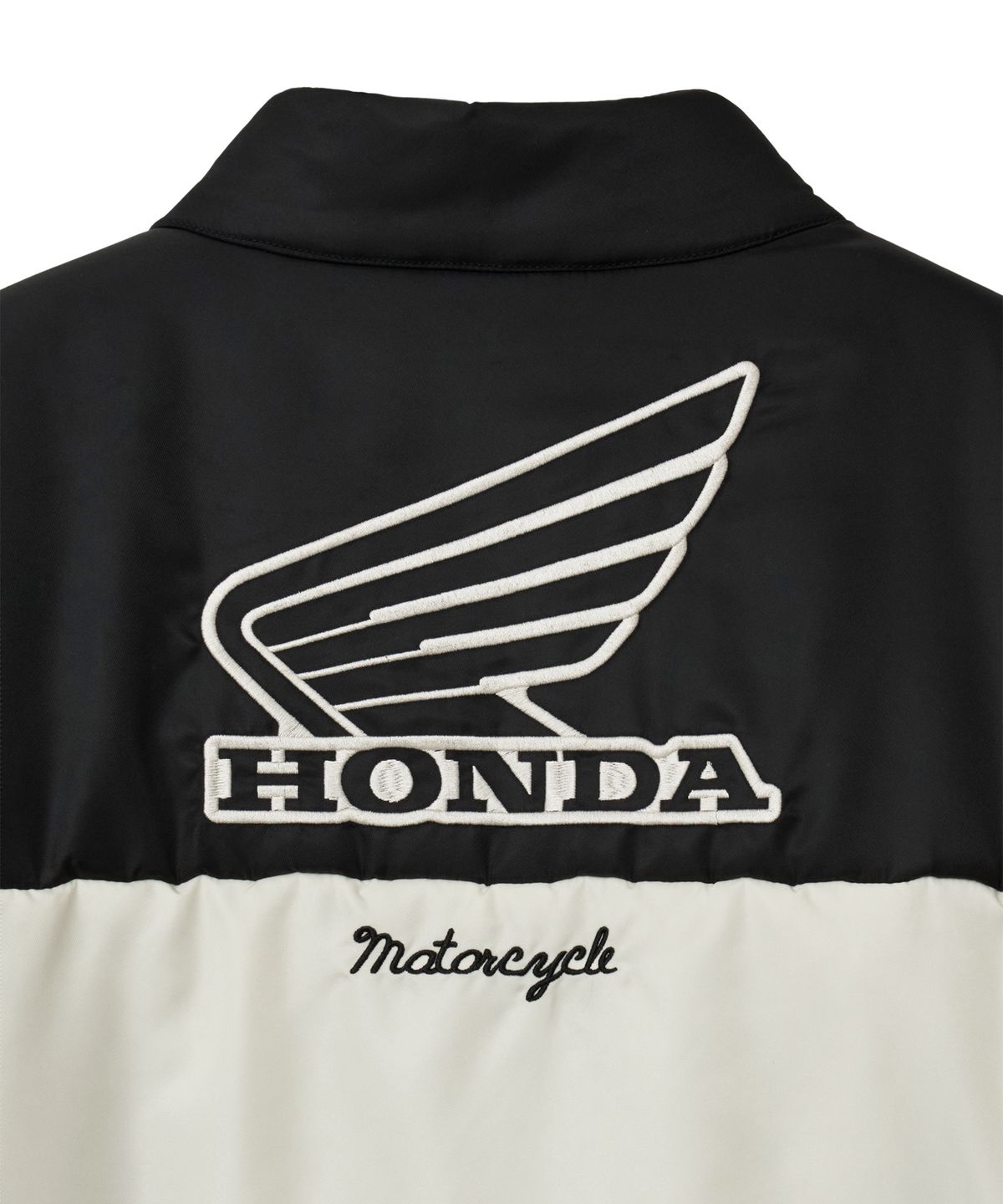 핍스 모터사이클(PHYPS MOTORCYCLE) Nylon Racing Patch Blouson Jacket Black