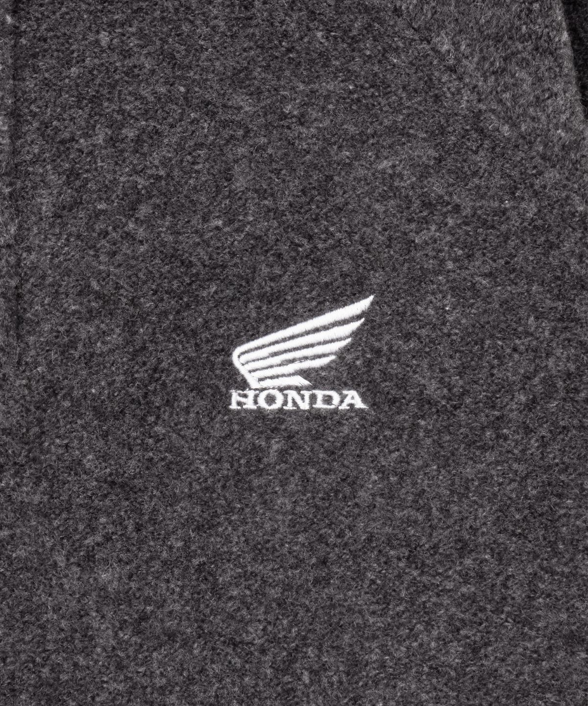 핍스 모터사이클(PHYPS MOTORCYCLE) Mesh Detail Half Zip Knit Charcoal