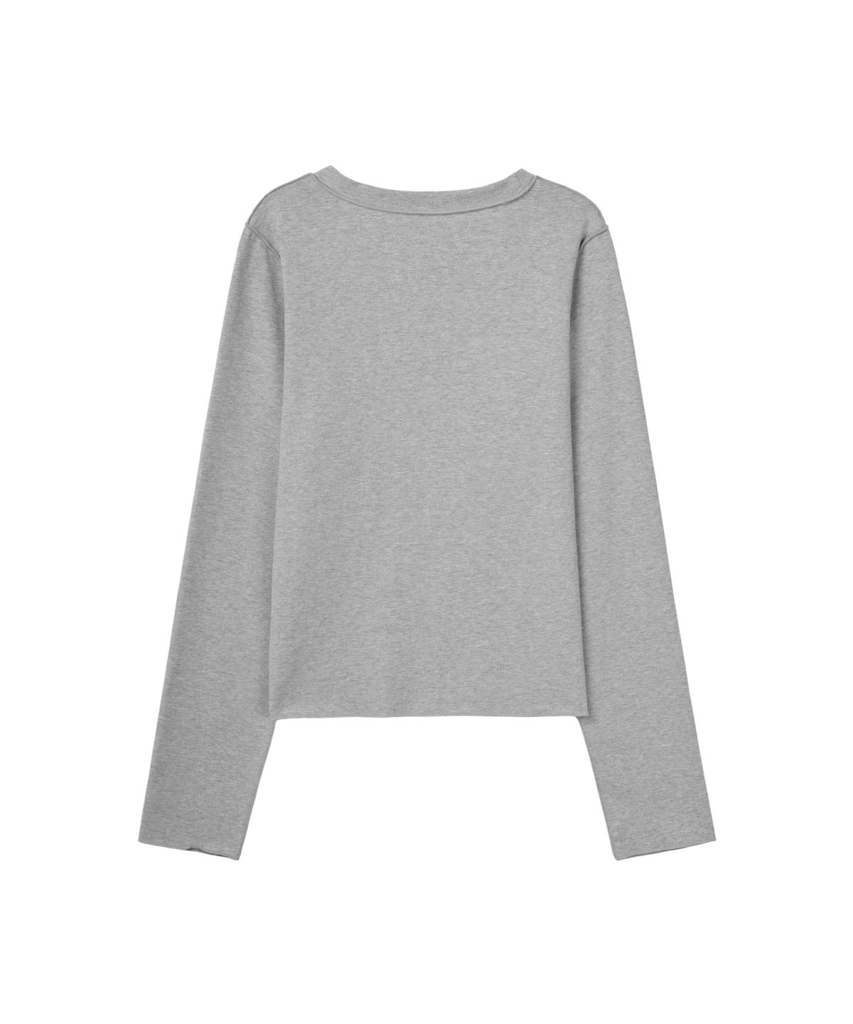 구월십일(GUWOLSIBIL) Children Reversible Print T-shirt Grey Melange