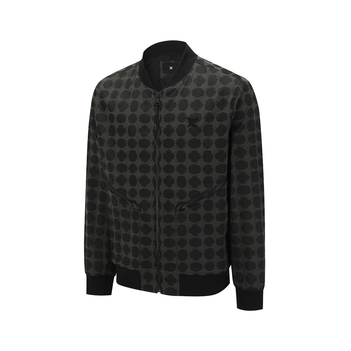 어뉴골프(ANEW GOLF) MEN LOGO REPEAT PATTERN ACTION JACKET