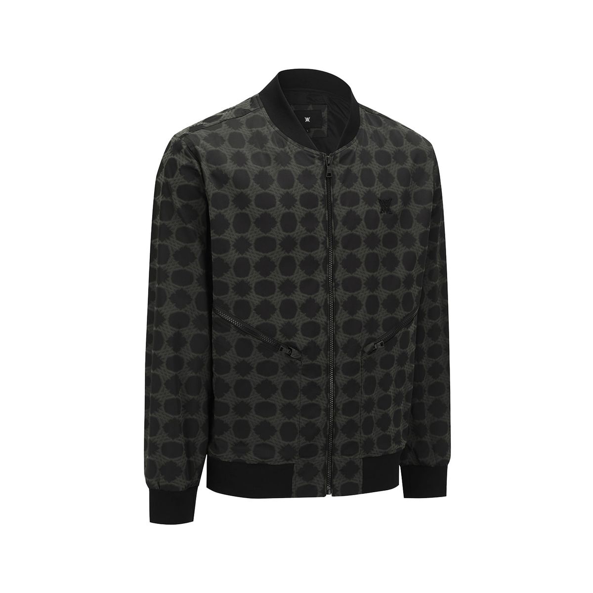 어뉴골프(ANEW GOLF) MEN LOGO REPEAT PATTERN ACTION JACKET