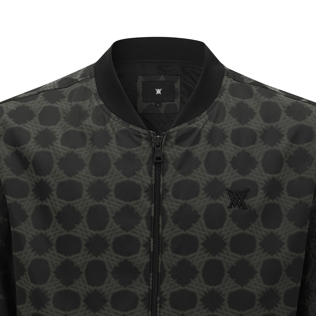 어뉴골프(ANEW GOLF) MEN LOGO REPEAT PATTERN ACTION JACKET