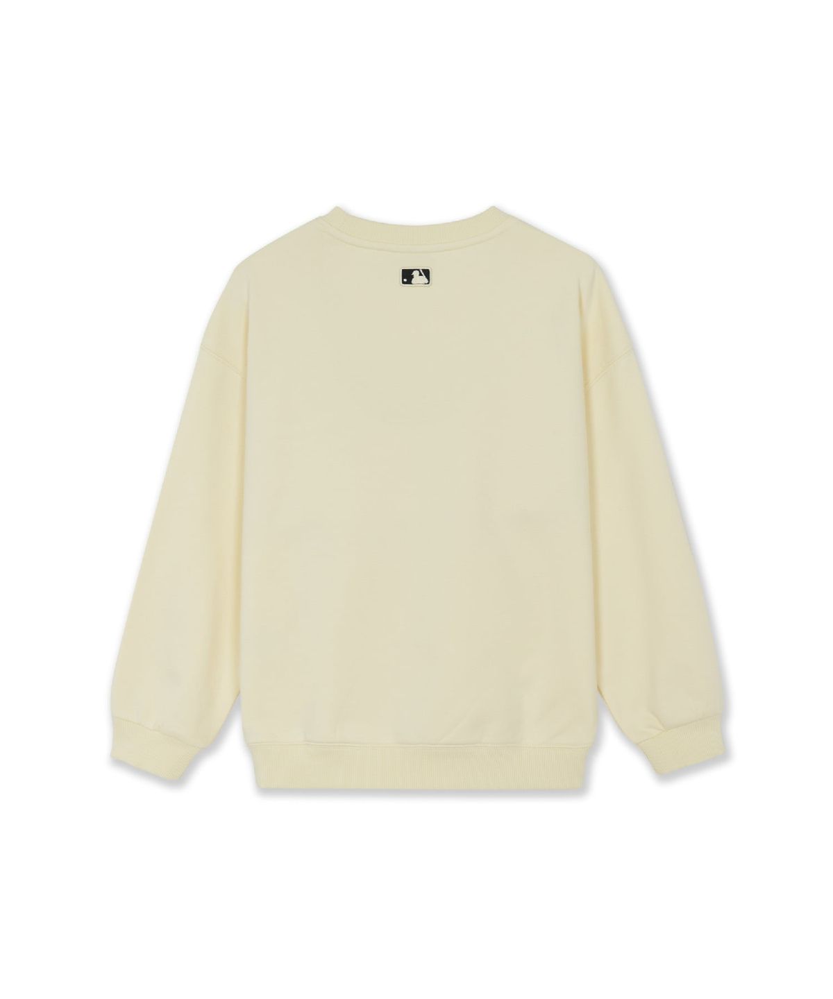 엠엘비 키즈(MLB KIDS) 스포티브 베이직 스몰로고 기모 맨투맨 NY (L.Beige)