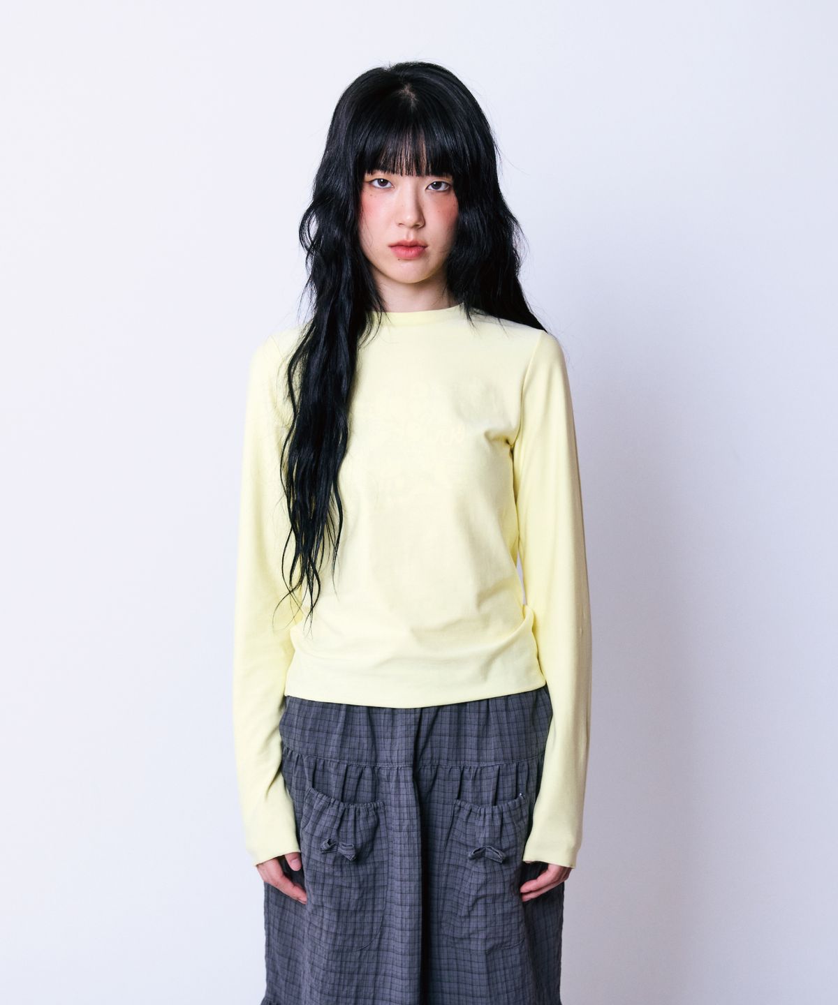 구월십일(GUWOLSIBIL) Children Reversible Print T-shirt Lime