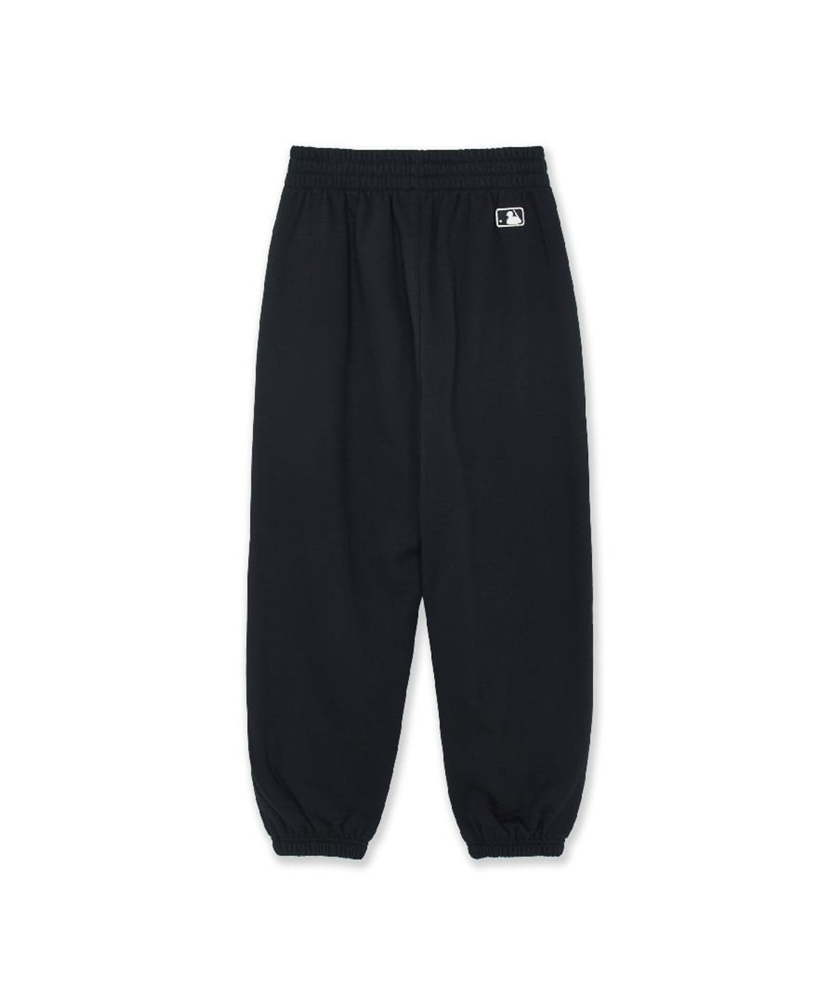 엠엘비 키즈(MLB KIDS) 스포티브 스몰로고 기모 루즈 조거 팬츠 NY (Black)