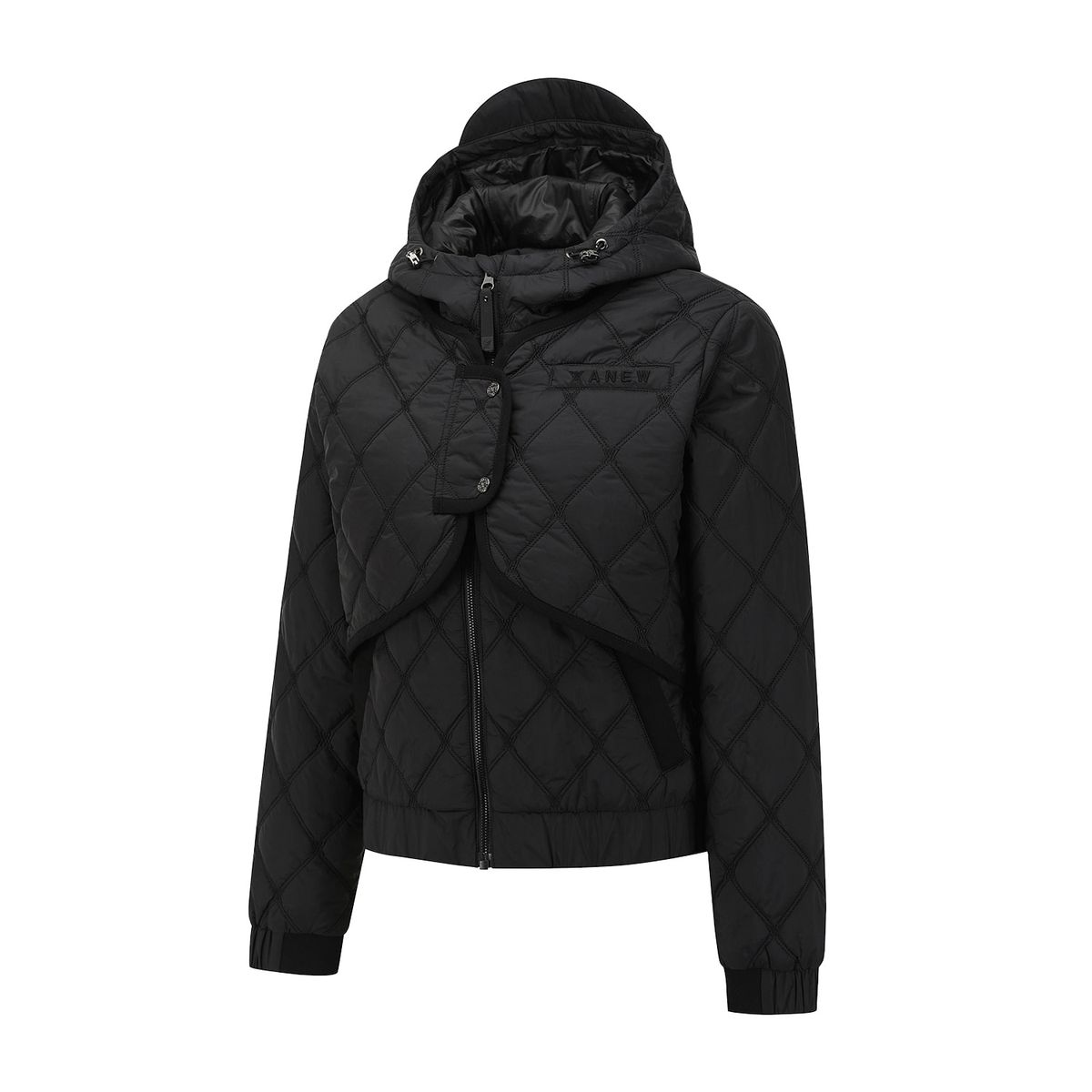어뉴골프(ANEW GOLF) WOMEN WI 2 IN 1 QUILTED JACKET_BK