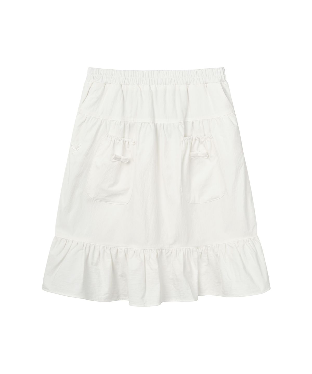 구월십일(GUWOLSIBIL) 26AT Version Midi Skirt Ivory