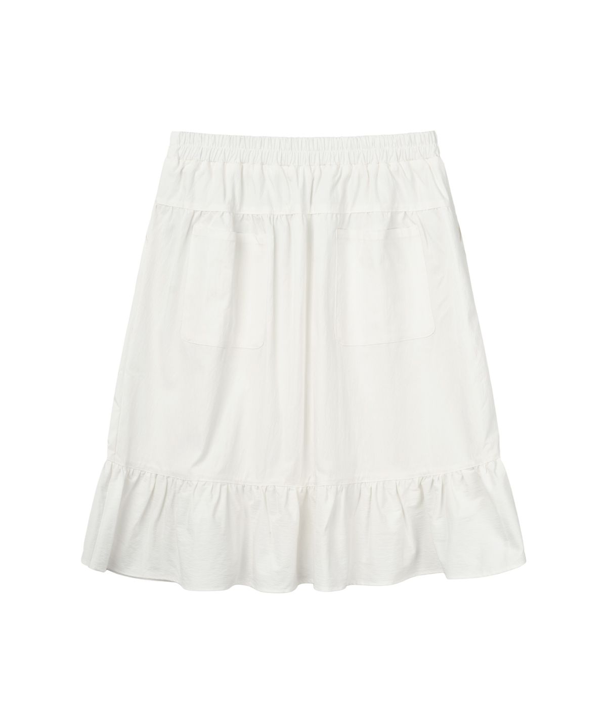 구월십일(GUWOLSIBIL) 26AT Version Midi Skirt Ivory