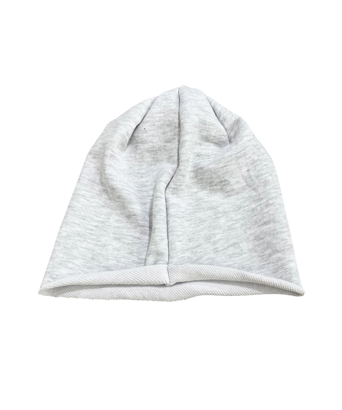 스케이터락(SK8ER ROCK) Raw Edge Jersey Beanie (white melange)