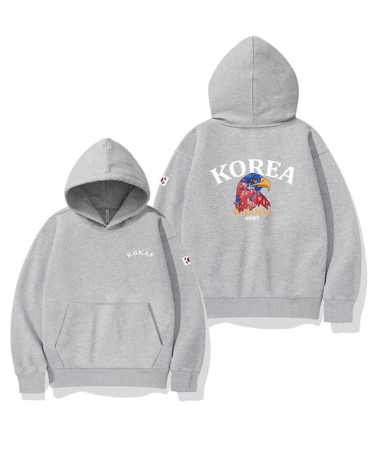 엠블룩(AMBLELOOK) 후디드 스웨트셔츠 보라매 코리아 (3color)