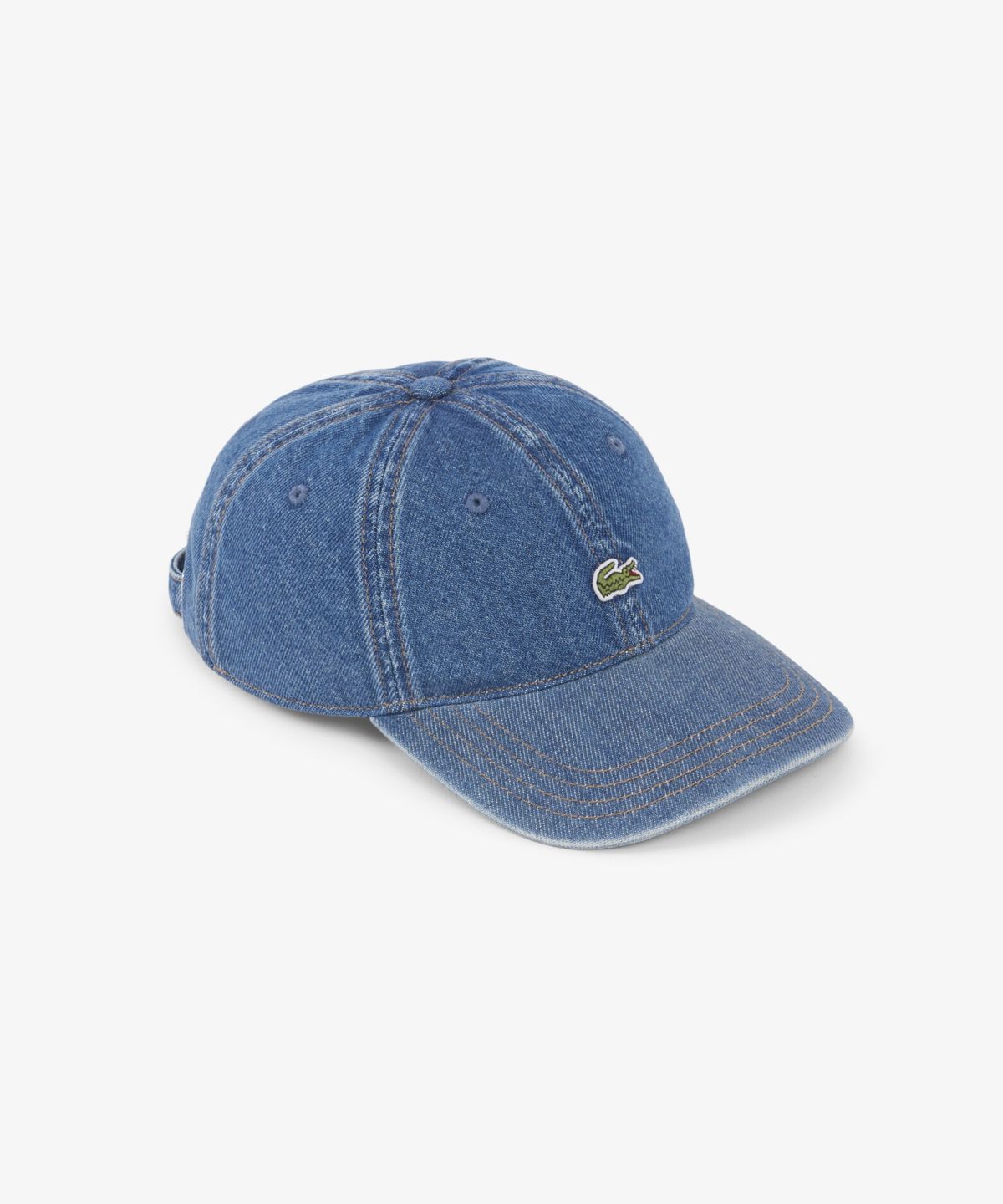 라코스테(LACOSTE) 여성 유니섹스 데님 6패널 캡 RK6362-56N MK9