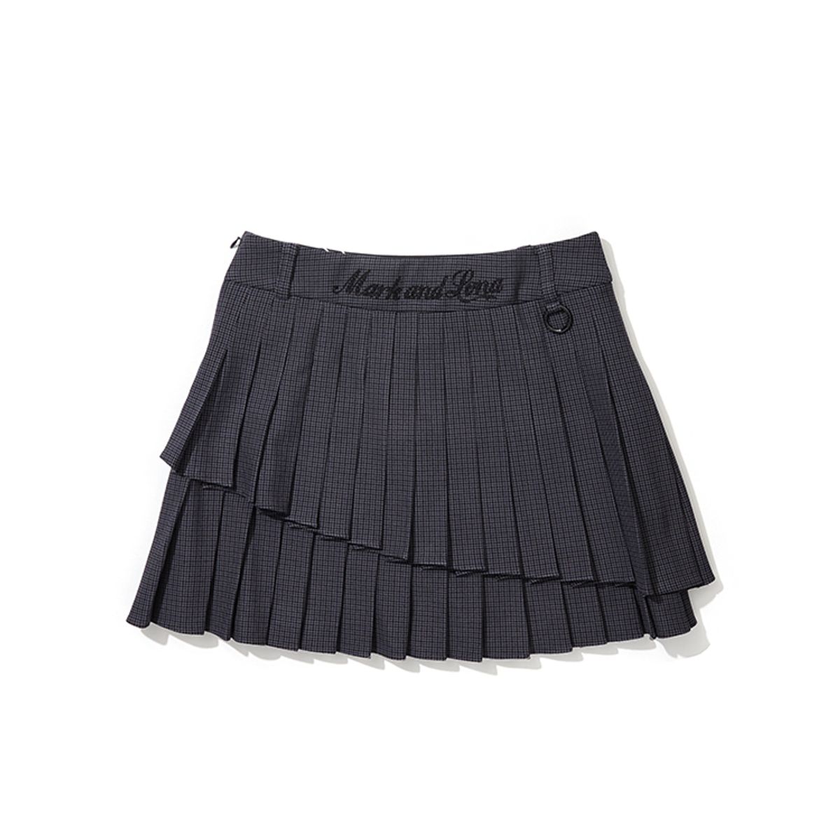마크앤로나(MARK&LONA) W GENERAL CHECK PLEATS SKIRT LS3IE73F