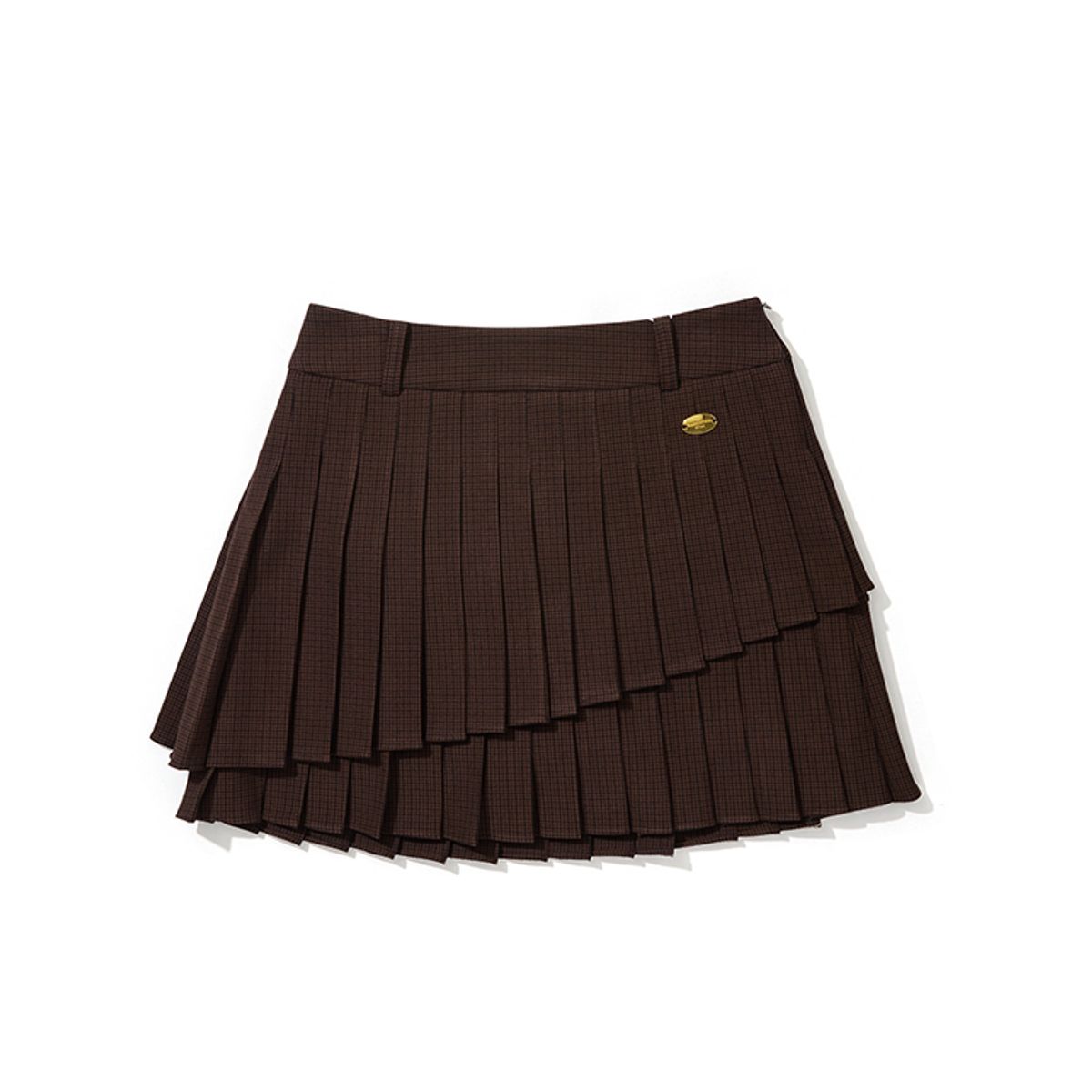 마크앤로나(MARK&LONA) W GENERAL CHECK PLEATS SKIRT LS3IE73F