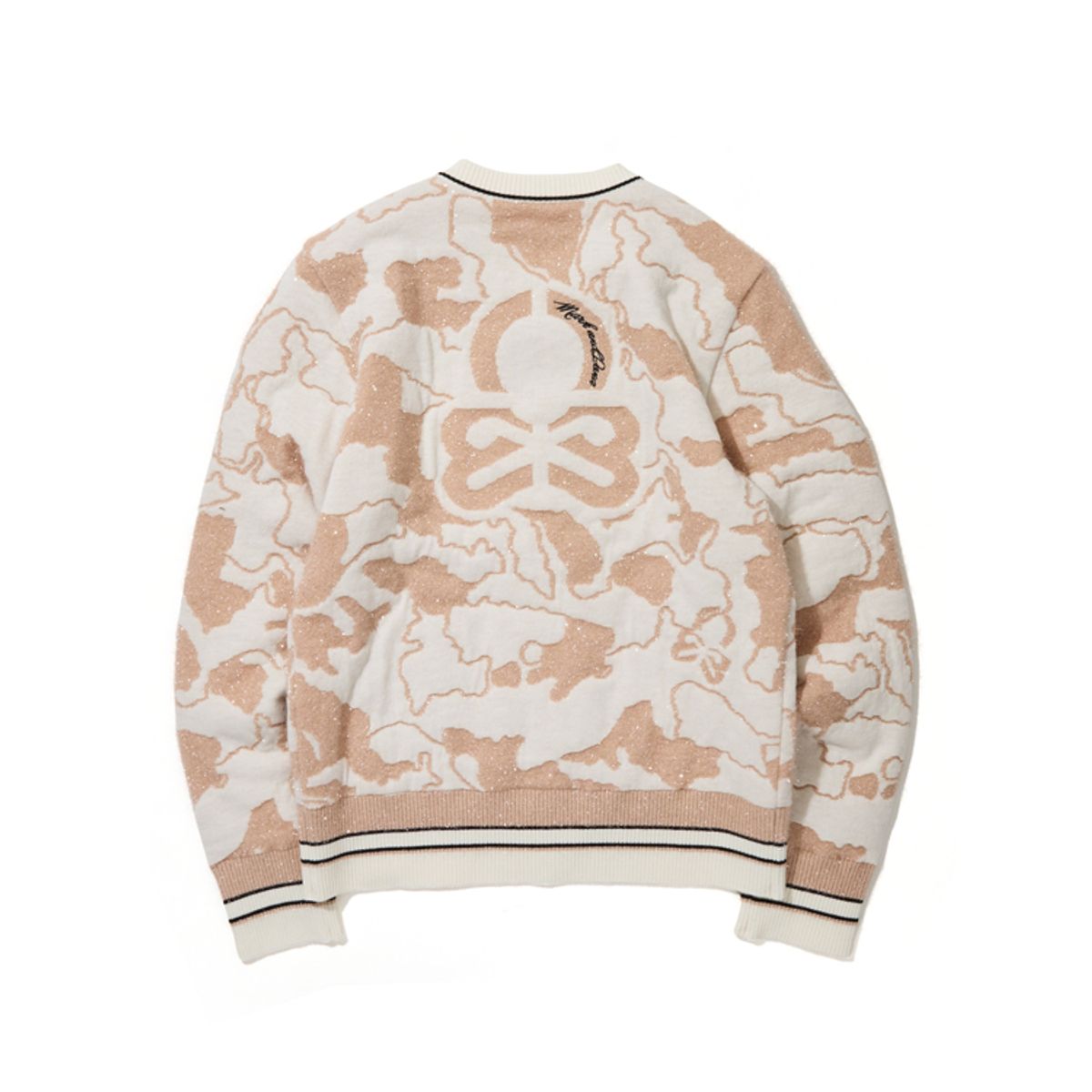 마크앤로나(MARK&LONA) W GENERAL CAMO METAL JQD KNIT CREW LS3IB75F