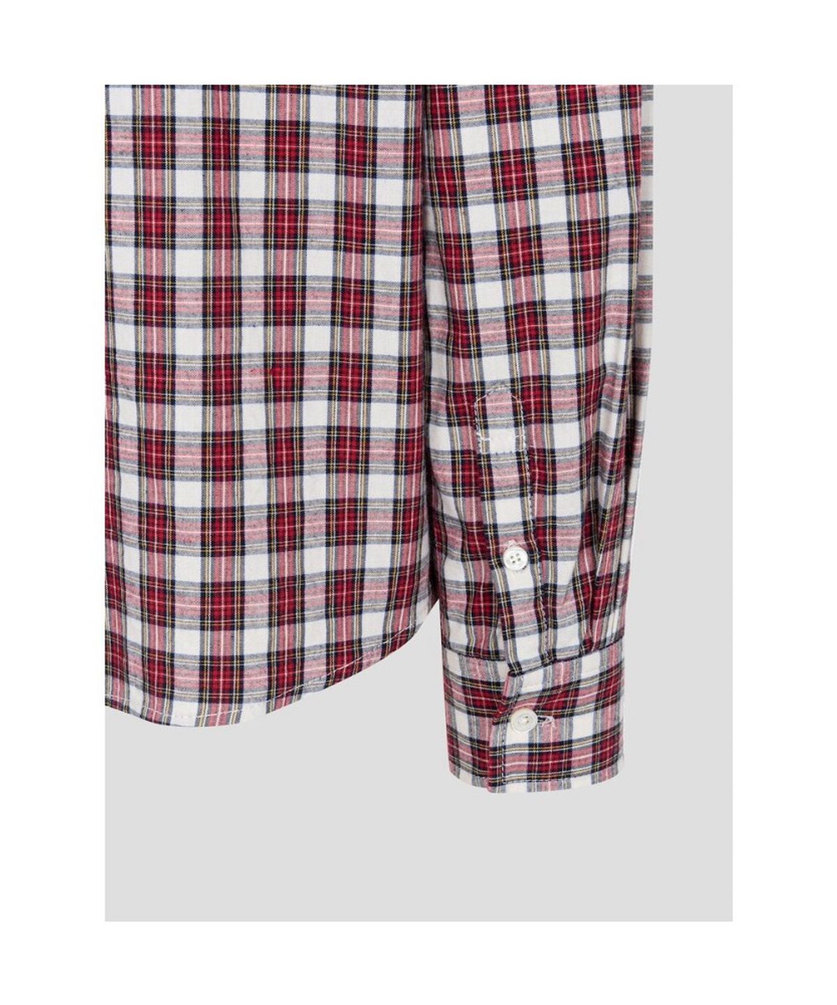 빈폴 레이디스(BEANPOLE LADIES) 미니 타탄체크 릴랙스핏 셔츠  레드 (BF6964C206)