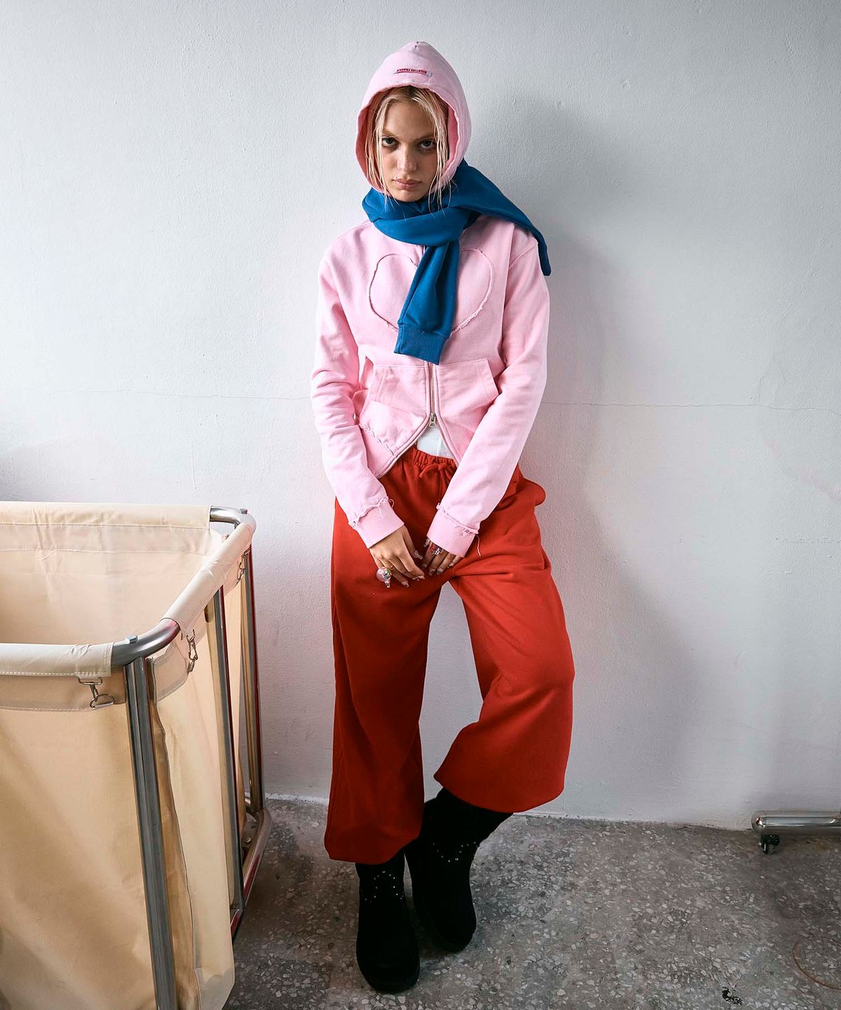 하이타이드 프랭키(HIGHTIDEFRANKIE) Cosmic Uniform String Pants Red