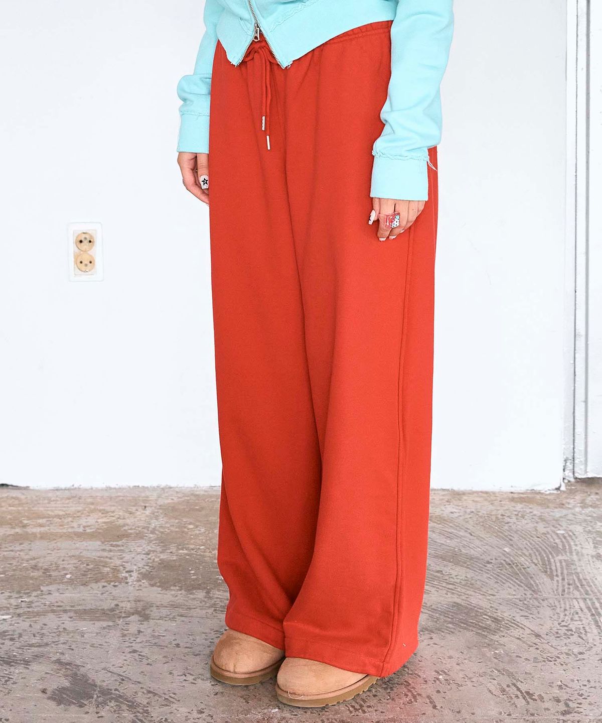 하이타이드 프랭키(HIGHTIDEFRANKIE) Cosmic Uniform String Pants Red