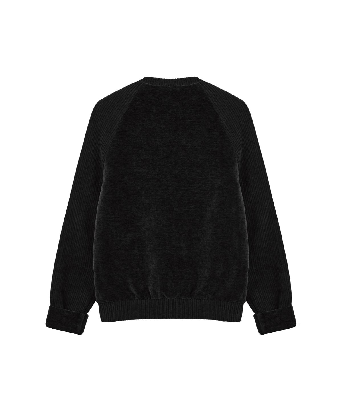 구월십일(GUWOLSIBIL) Soft Line Shirring Zip-up Black