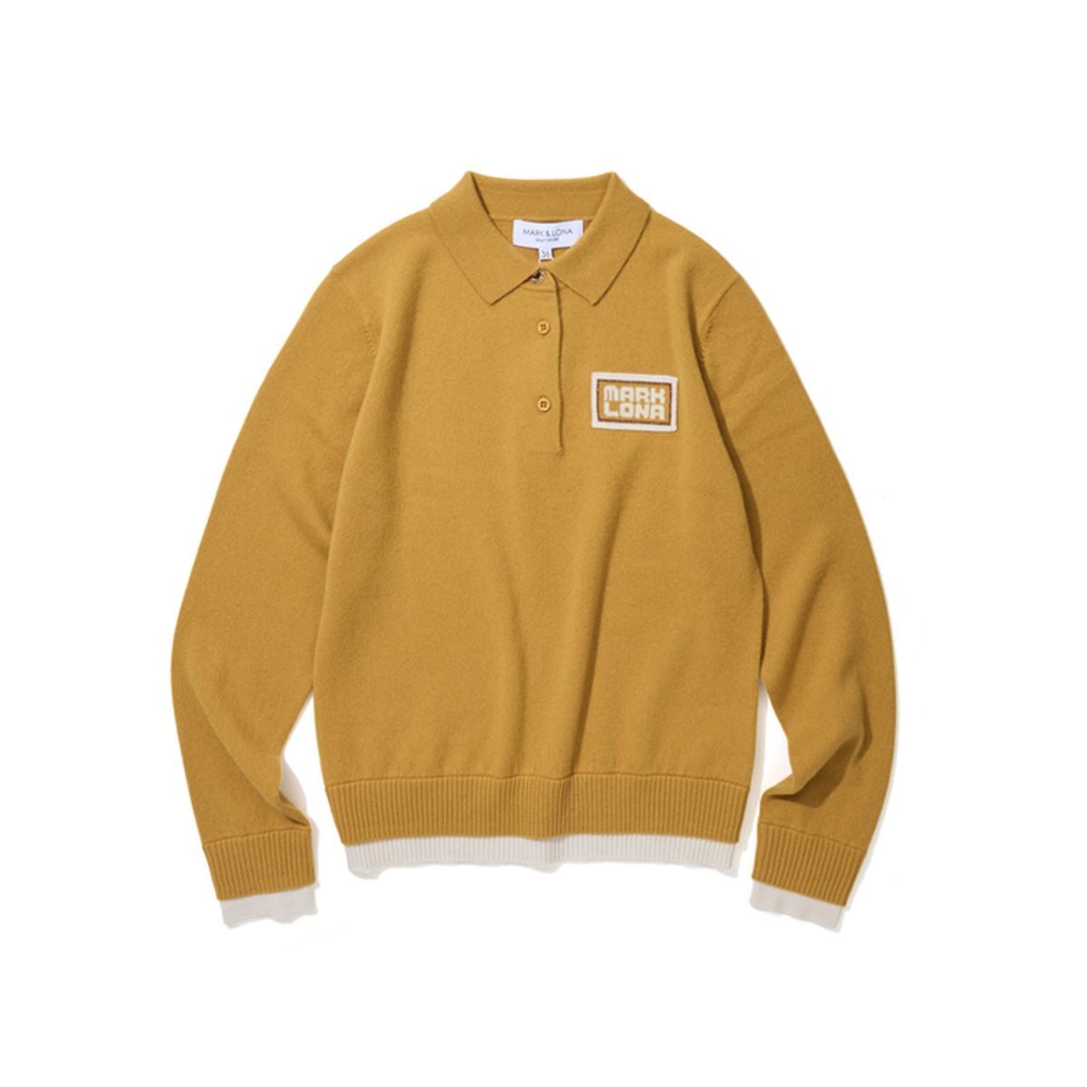 마크앤로나(MARK&LONA) W GENERAL CASHMERE KNIT POLO LS3IB85F