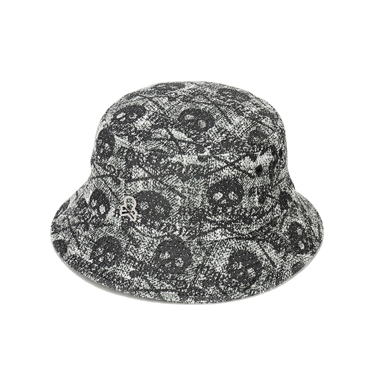 마크앤로나(MARK&LONA) U GN SKULL JQD PATTERN BUCKET HAT LS3YJ14U