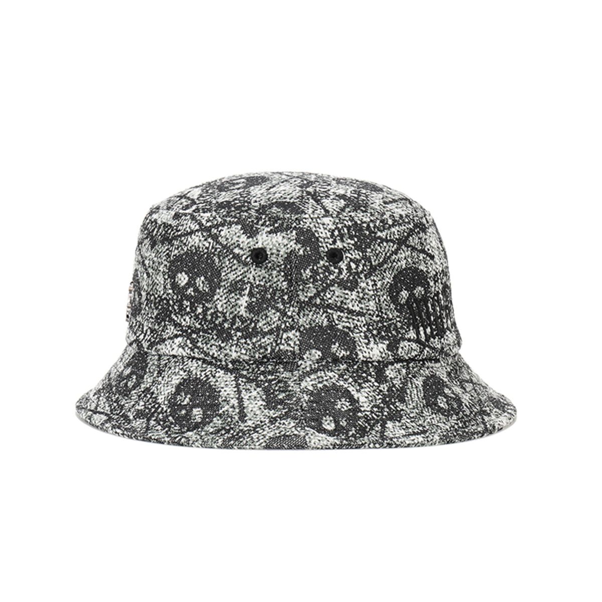 마크앤로나(MARK&LONA) U GN SKULL JQD PATTERN BUCKET HAT LS3YJ14U