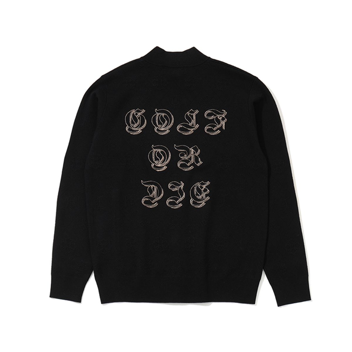 마크앤로나(MARK&LONA) M GN LOGO POINT KNIT OUTER LS3IB03M