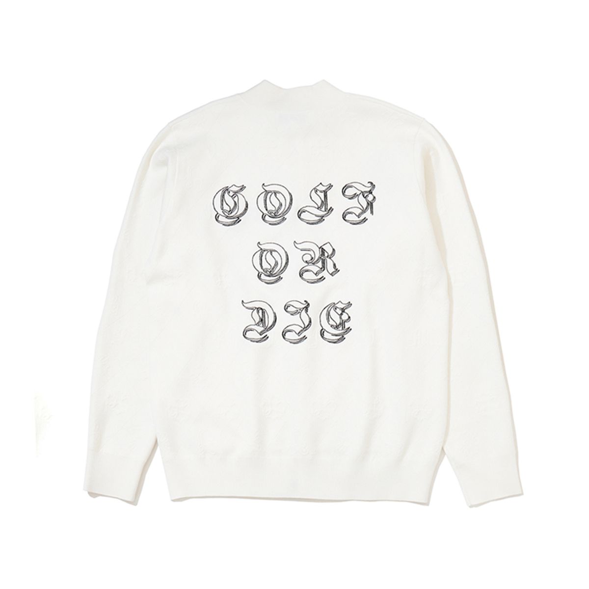 마크앤로나(MARK&LONA) M GN LOGO POINT KNIT OUTER LS3IB03M
