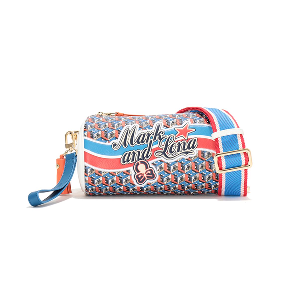 마크앤로나(MARK&LONA) U GN GEOMETRIC PATTERN SHOULDER BAG LS3ZO13U