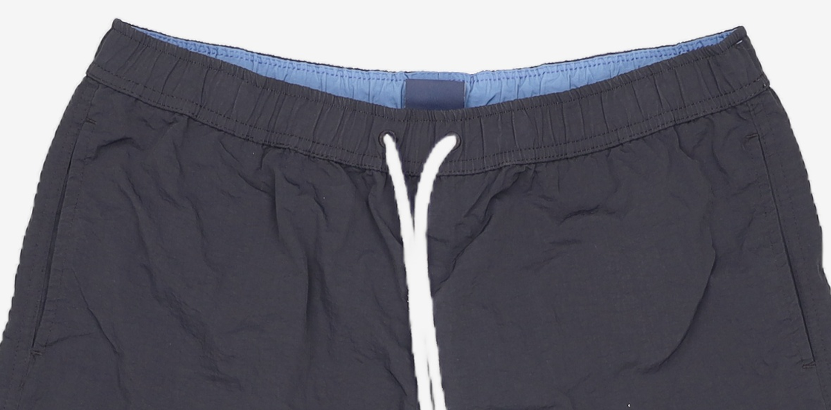 챔피온(CHAMPION) [EU] Champion 로고 5인치 컬러 나일론 숏팬츠 (BLACK) CKPA4E001BK L