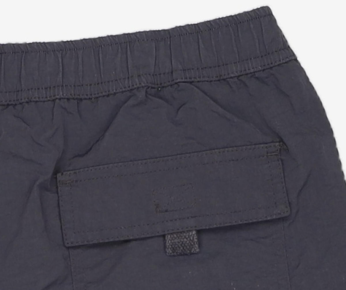 챔피온(CHAMPION) [EU] Champion 로고 5인치 컬러 나일론 숏팬츠 (BLACK) CKPA4E001BK L