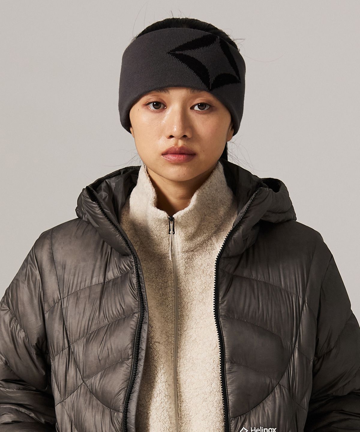 헬리녹스 웨어(HELINOX WEAR) 이클립스 헤드밴드_Charcoal Gray