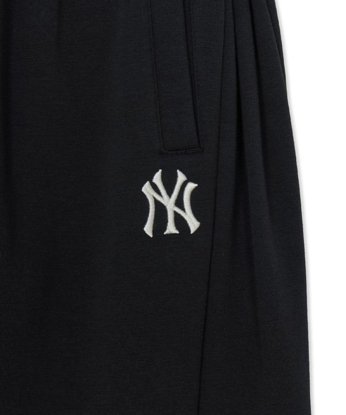 엠엘비 키즈(MLB KIDS) 스트릿 스몰로고 메가 와이드 팬츠 NY (Black)