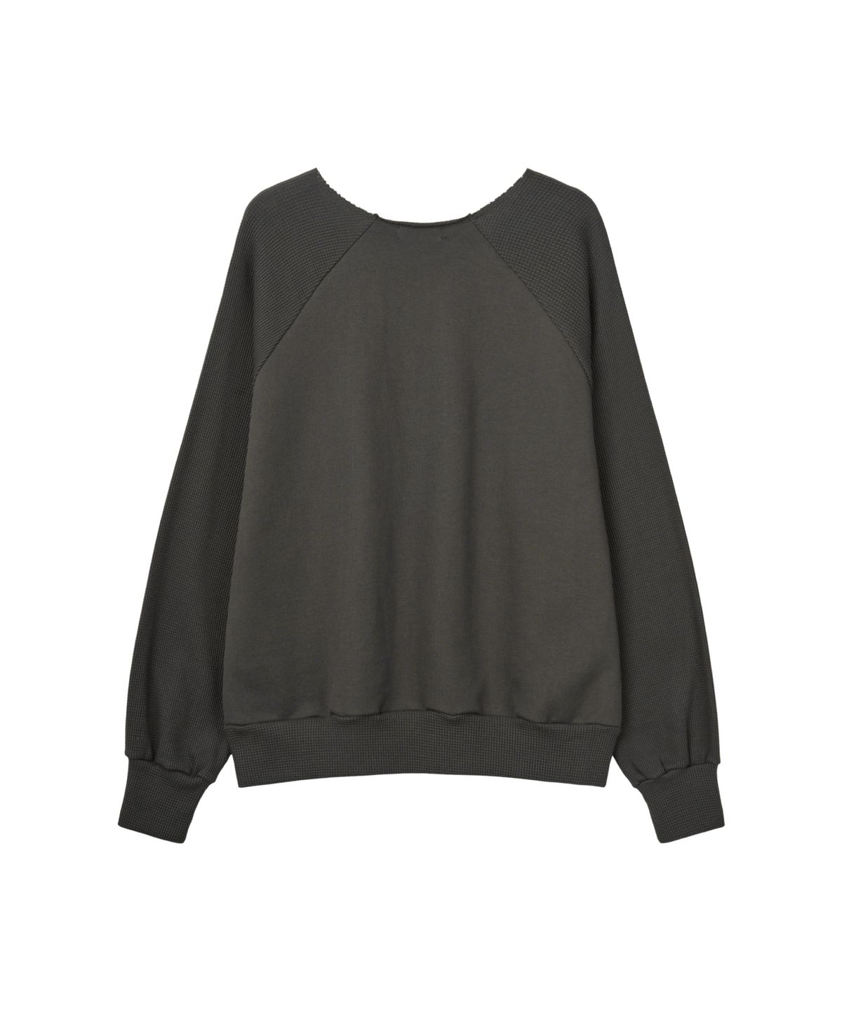 구월십일(GUWOLSIBIL) Child Waffle Sweatshirt Charcoal