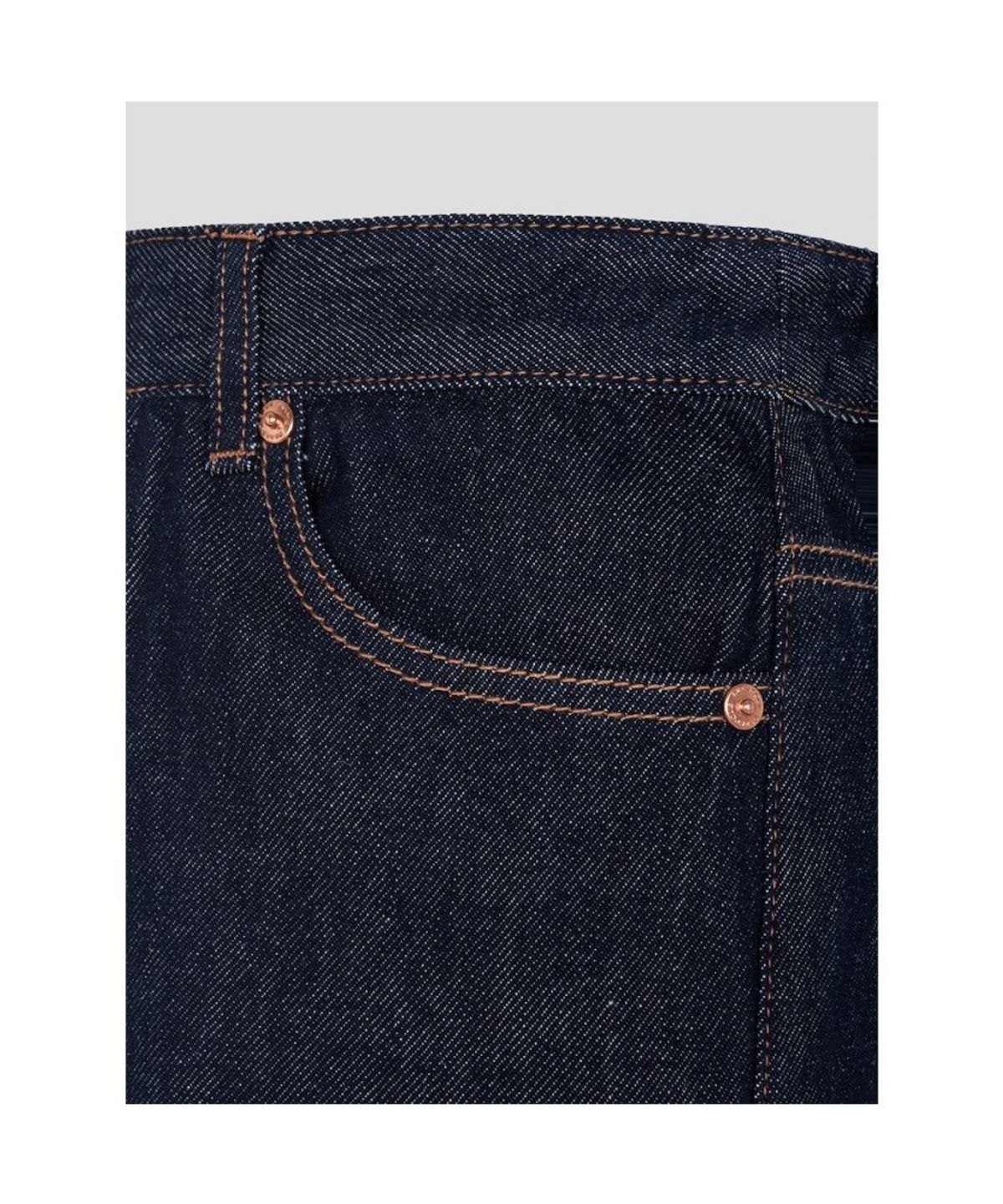 빈폴 레이디스(BEANPOLE LADIES) [Essential] 기모 생지 데님 스트레이트 팬츠  네이비 (BF6921E71R)