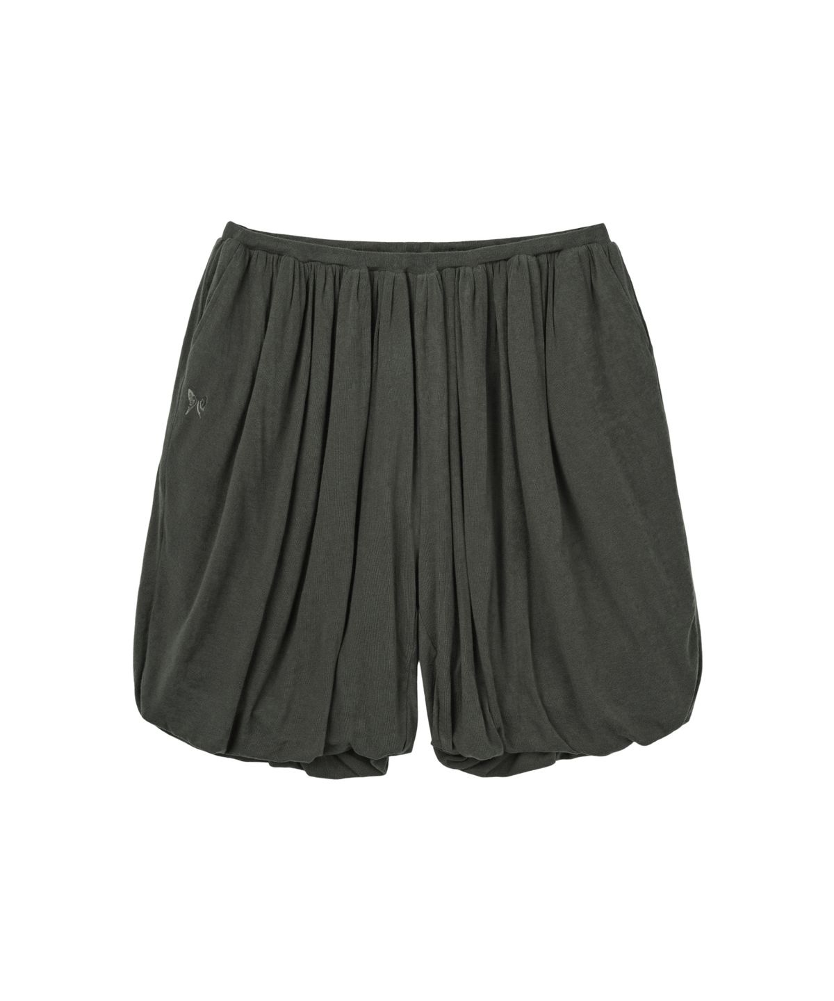 구월십일(GUWOLSIBIL) Wide Balloon Pants Deep Khaki